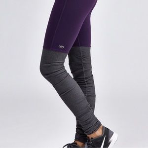 ALO Yoga Leggings Grey Purple size small